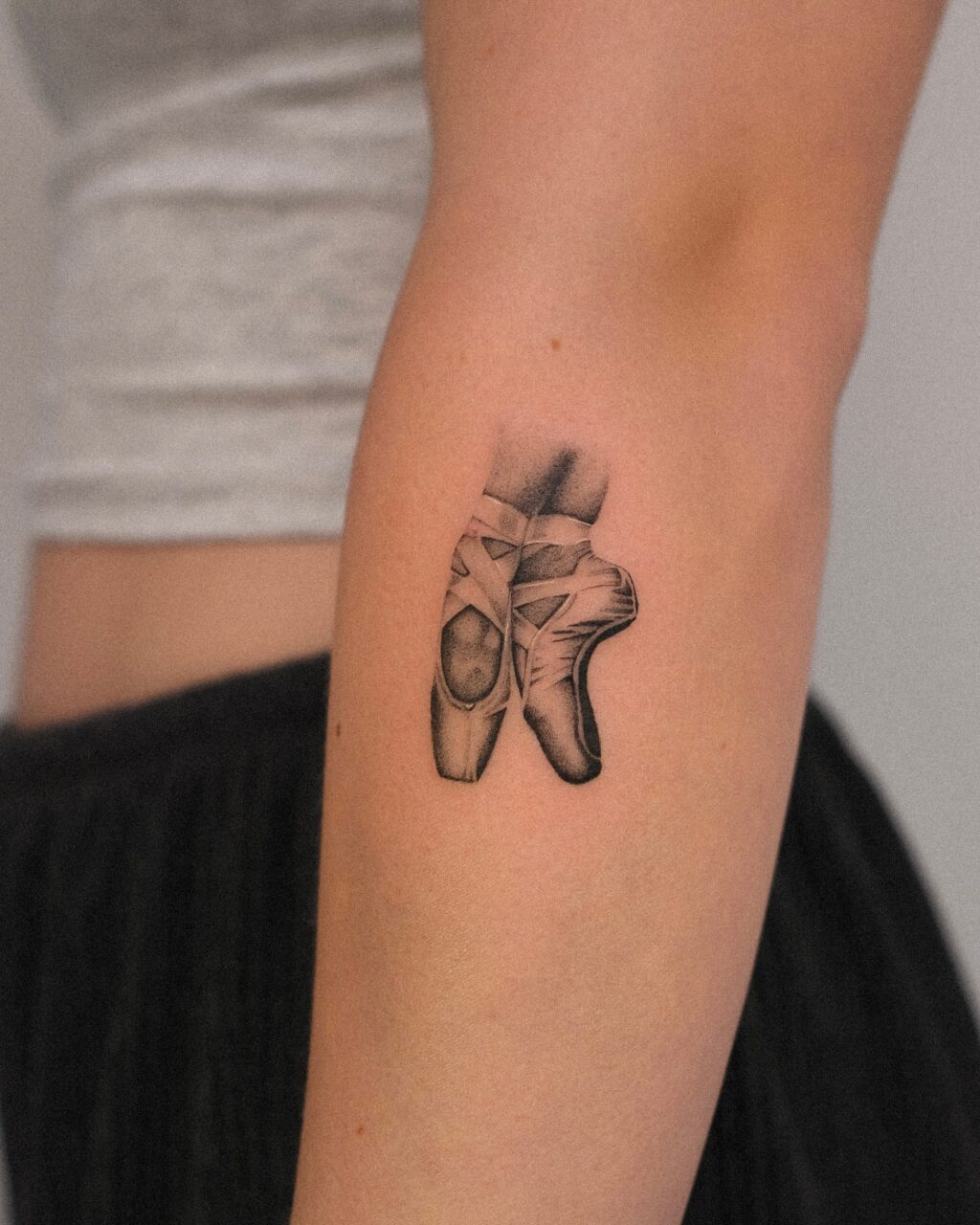 A cute pair of ballet shoes 🩰
 
Done at: @29level

For questions or appointments: send a DM 💌
 
 
@julianvlaar
 
 
 
 
 
 #tattoos #tattoo #ink #inked #tattooartist #tattooed #tattooart #art #tattoolife #tattooideas #tattooing #tattooist #artist #tattoodesign #tattoostyle #girlswithtattoos #tattooer #blackwork #instagood #realismtattoo #microrealism