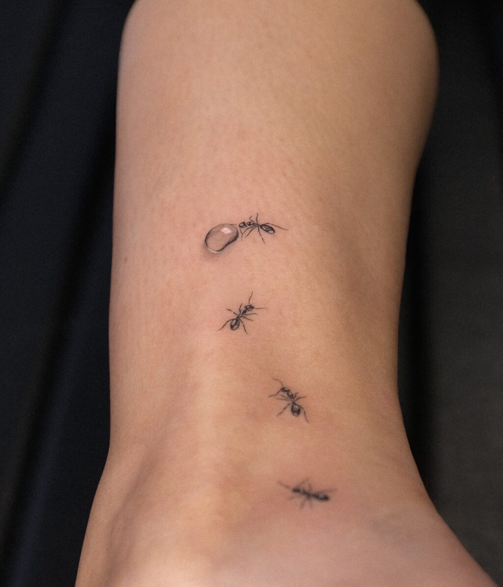 Even a single drop can’t drown the spirit of an ant 🐜 

Done at @29level 

For inquiries or bookings, send a WhatsApp via the link in my bio